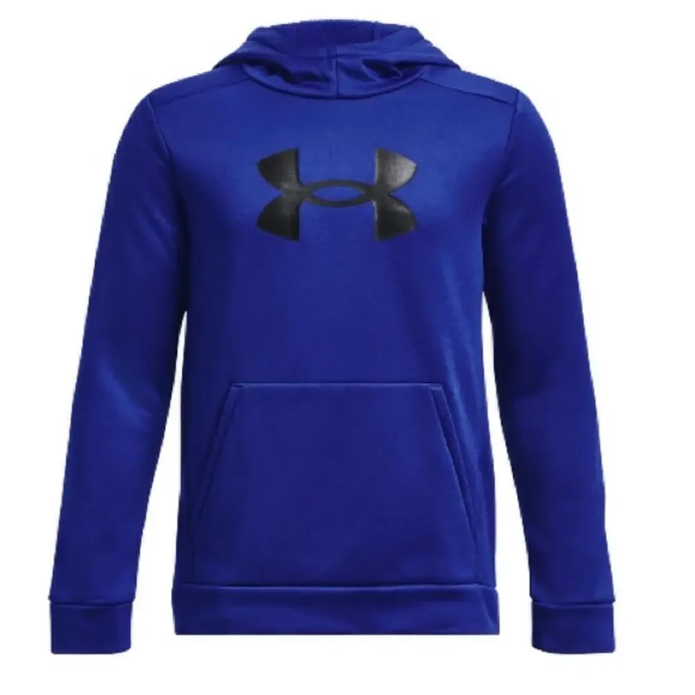 Under Armour Kids Fleece Big Logo Hoodie (Big Kids, hoodies, pullover Boys